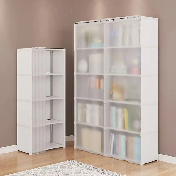 6/5 Layers Dustproof Wardrobe High Capacity Partition Bookshelf