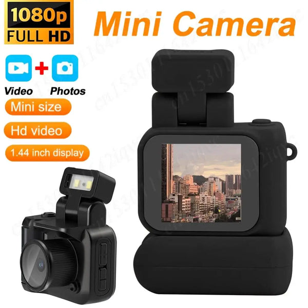 HD 1080p Mini Camera Pocket Cam with Screen